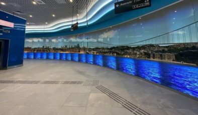 Gayrettepe’de sanat ve kültür dolu metro yolculuğu başladı!