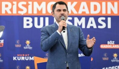 Murat Kurum’dan kadın girişimcilere 100 bin lira destek sözü