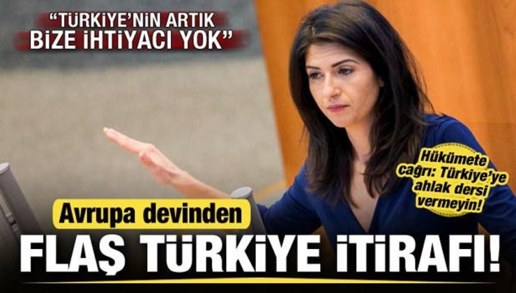 Alman vekilden Türkiye itirafı! Hükümete çağrı yaptı: Türkiye’nin bize ihtiyacı yok!