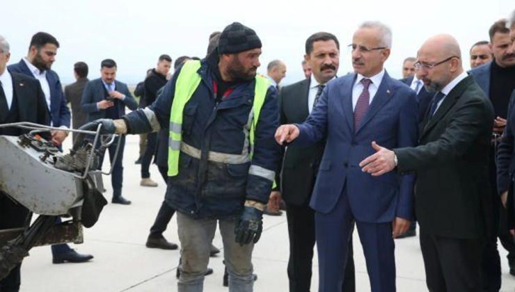 Bakan Uraloğlu açıkladı: Hatay Havalimanı uçuşlara açılıyor