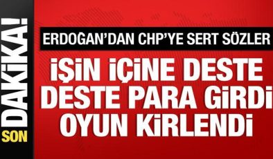 Cumhurbaşkanı Erdoğan’dan CHP’ye sert tepki: Oyun iyice kirlendi!