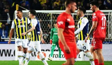Fenerbahçe son dakikalarda coştu!