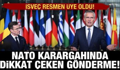 İsveç NATO’ya katıldı: Dikkat çeken mesaj!