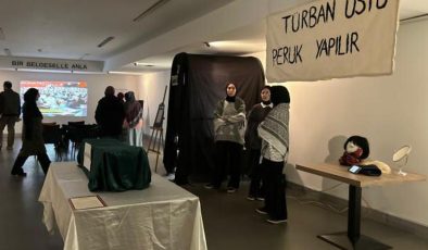 Kartal AİHL öğrencilerinden 28 Şubat sergisi