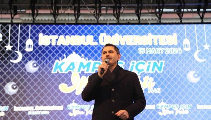 Murat Kurum’dan gençlere 100 bin lira destek müjdesi