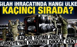 Rapor yayımlandı! Küresel silah ihracatında hangi ülke kaçıncı sırada? Türkiye yükseliyor