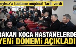 Sağlık Bakanı Koca: Beykoz’a 800 yataklı hastane yapılacak