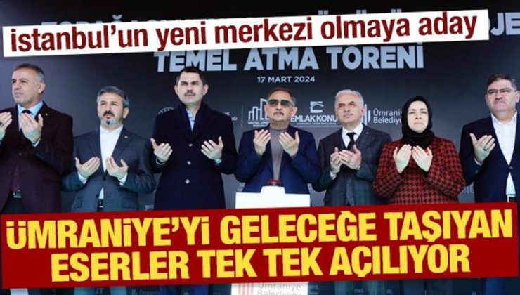 Ümraniye’de temel atma törenleri ve açılışlar devam ediyor