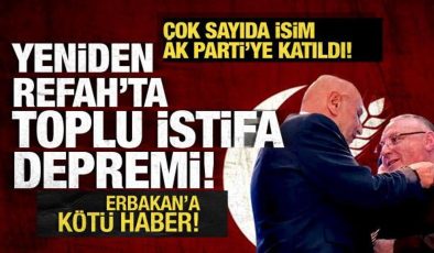 Yeniden Refah’ta toplu istifa! Eski İl Başkanı ve 21 yönetici AK Parti’ye katıldı