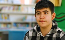 8 yaşındaki Berat, Gaziantep Büyükşehir’in çocuk kütüphanesinde 4 yılda 400 kitap okudu