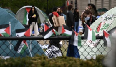 ABD üniversitelerindeki Gazze protestosu dalga dalga büyüyor! Netanyahu panikledi
