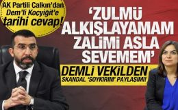 AK Partili Çalkın’dan skandal paylaşımda bulunan DEM’li Koçyiğit’e tarihi cevap!