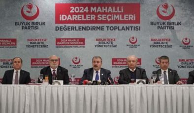 BBP Lideri Mustafa Destici’den YSK’nın Van kararına tepki