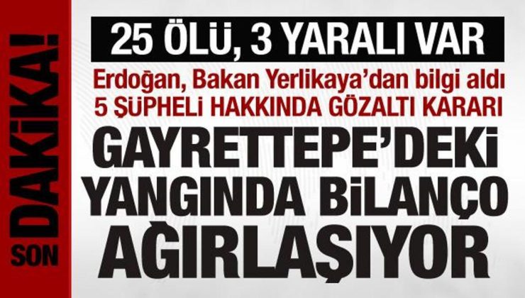 Gayrettepe’de gece kulübünde yangın: 25 kişi hayatını kaybetti