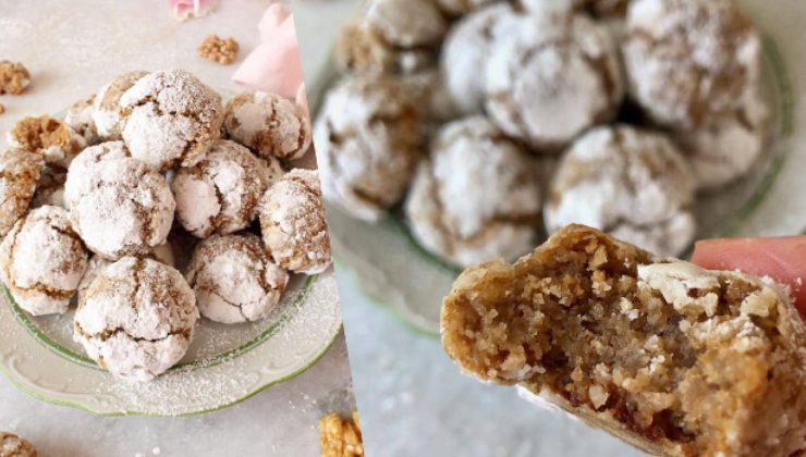 Sadece dört malzeme ile akıl almaz lezzet: Cevizli İtalyan kurabiyesi tarifi, nasıl yapılır?