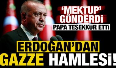 Son dakika: Başkan Erdoğan’dan kritik ‘Gazze’ hamlesi! Papa’dan Erdoğan’a teşekkür