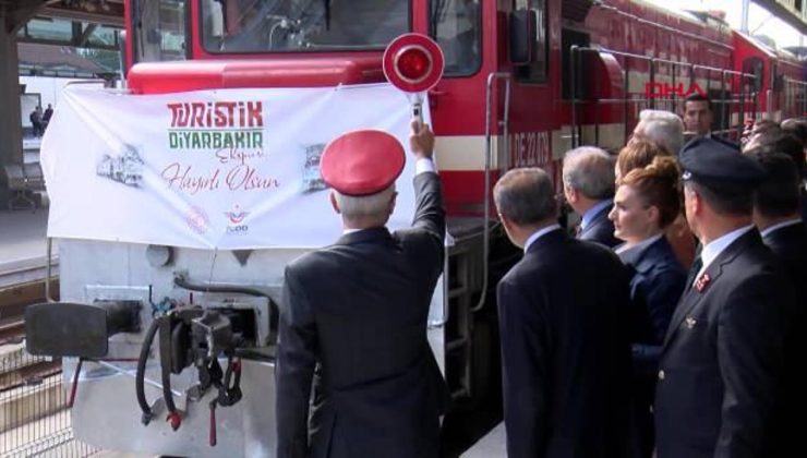 Turistik Diyarbakır Ekspresi ilk seferini yaptı!