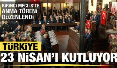 Türkiye 23 Nisan’ı kutluyor: Numan Kurtulmuş Birinci Meclis’te konuşuyor