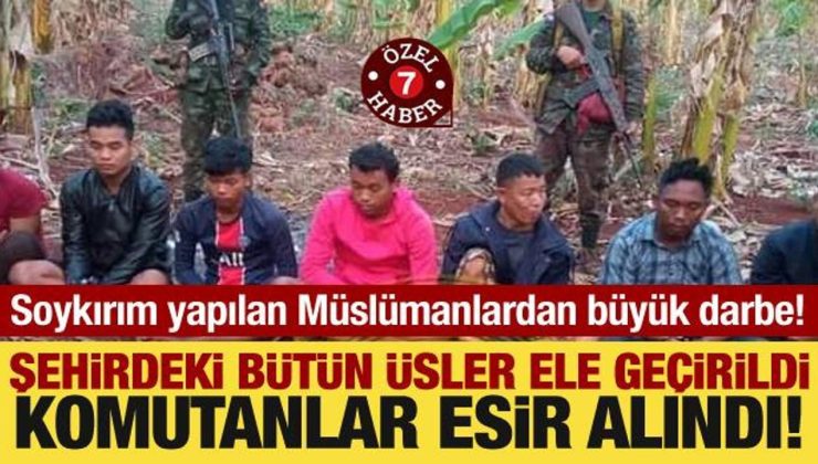 Arakan Ordusu’ndan Myanmar rejimine büyük darbe! Bölgedeki bütün üsler ele geçirildi