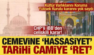 CHP’li İBB, kurul kararını yok saydı: Cemevine ‘hassasiyet’, tarihi camiye ‘ret’
