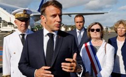 Macron isyan çıkan Yeni Kaledonya’ya gitti