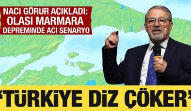 Naci Görür’den Marmara açıklaması: Deprem olursa Türkiye diz çöker!