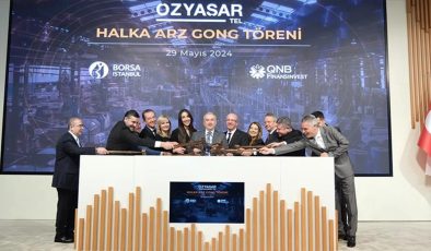 Borsa İstanbul’da gong, Özyaşar Tel için çaldı