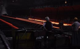 Türkiye’nin ham çelik üretimi nisanda yıllık bazda yüzde 4,4 arttı