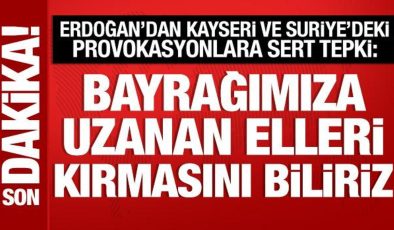 Cumhurbaşkanı Erdoğan’dan Kayseri ve Suriye açıklaması: O elleri kırmasını biliriz!